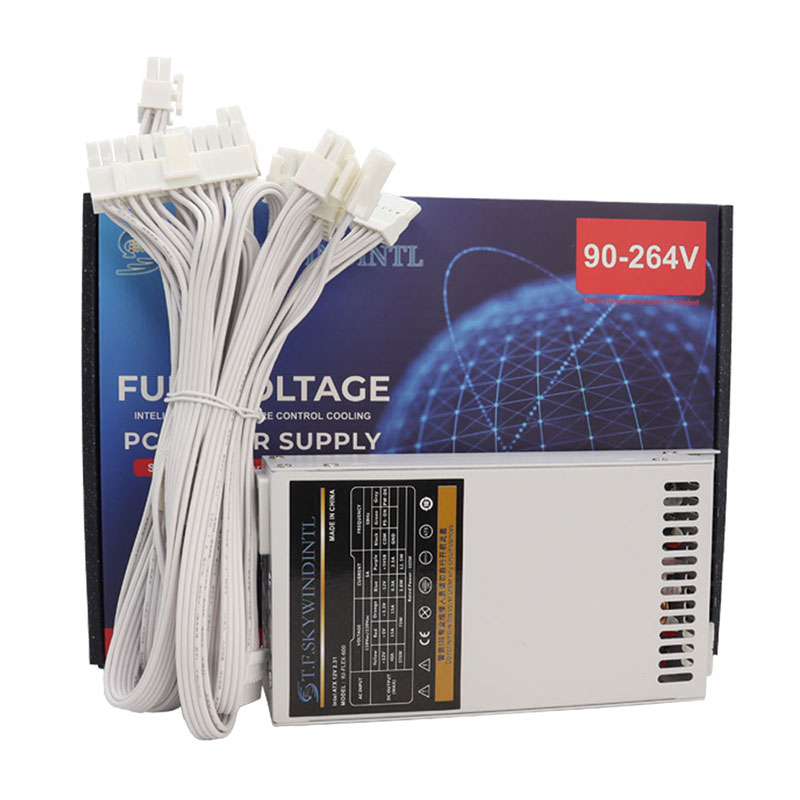 Flex Atx Power Supply 600W 1U - THFSKYWINDINL 600W Completamente Modulare 1U Flex