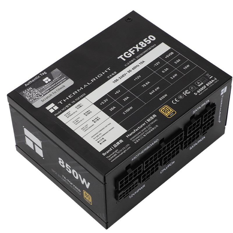 Thermalright TR-TGFX850 SFX Go - Sfx Modular Power Supply 850W Gold recensione e prezzo